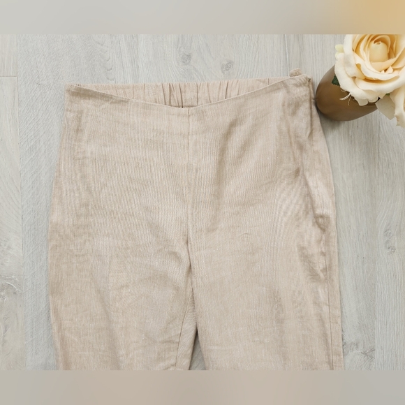 J. Jill Linen Stretch Pants S - Picture 4 of 5